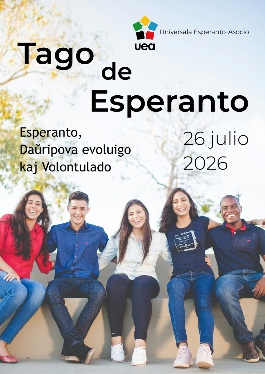 Afiŝo por Tago de Esperanto 2026